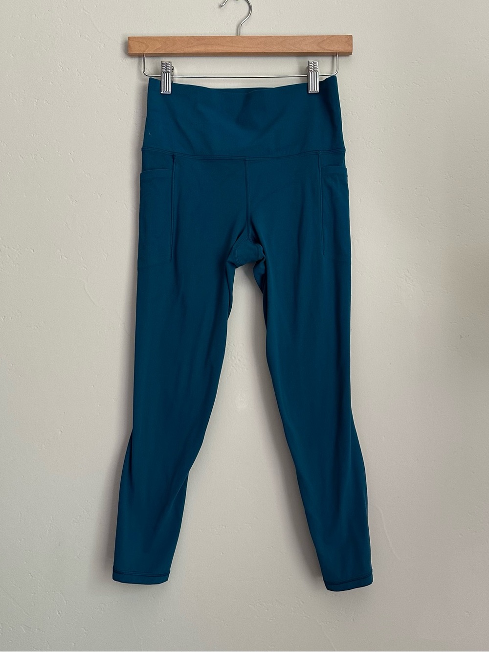 Athleta Teal High-Rise Leggings